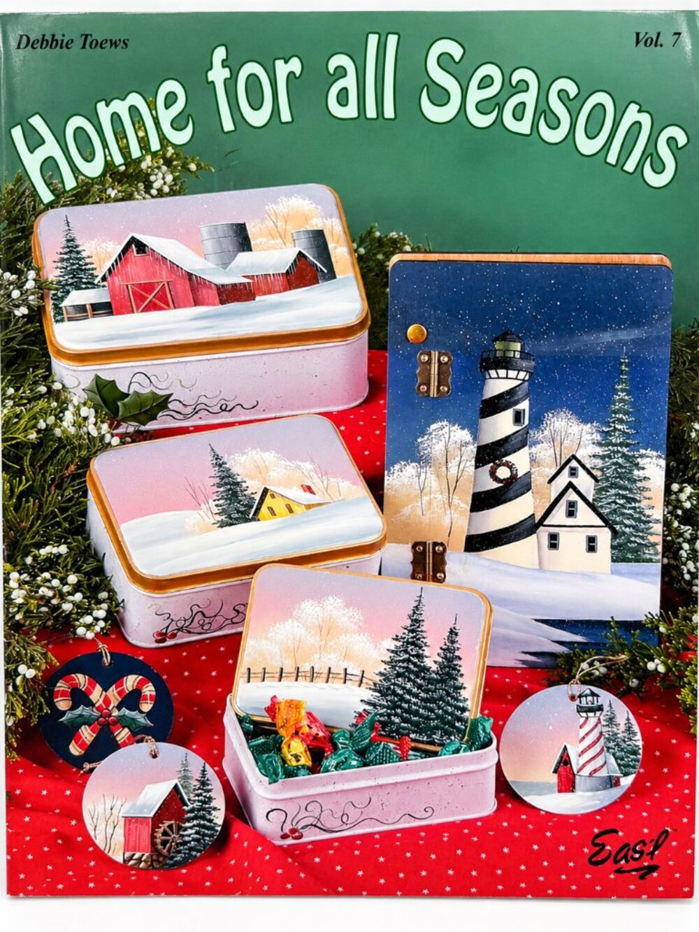Debbie Toews Home for All Seasons Vol. 7 Decorative Painting Book